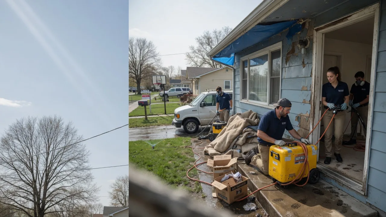 Basement Flood Cleanup in Kentwood, MI near me